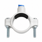 Abrazadera de Drenaje 2” x 1/4” con Conector Rápido para Tubería PVC