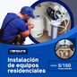 Servicio de Instalación de Equipos Domésticos
