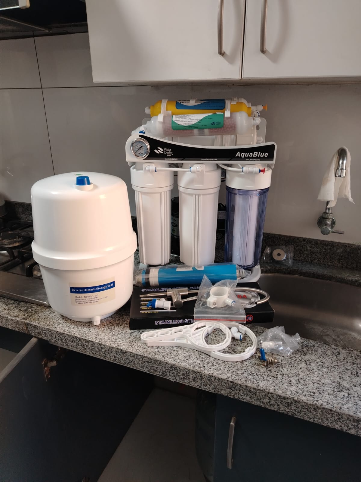 Sistema Residencial por Ósmosis Inversa de 15 Litros/hora - Standard