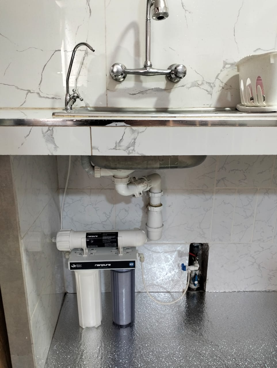 Sistema residencial de Ultrafiltración de 3 etapas UF250 - rainpure